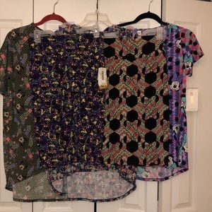 NWT Lot of Disney LuLaRoe Tops & Skirts Sz XS & S